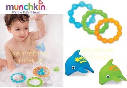 Waaghalsdolfijnen - merk Munchkin - Badspeeltje - Baby