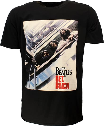 The Beatles Get Back Official Band T-Shirt - Officiële Merchandise - S