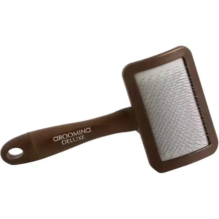 Grooming Deluxe - Klittenbandreiniging borstel bruin