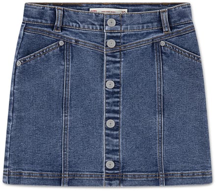 Levi´s ® Kids Button Front Rok Blauw 6 Years Meisje