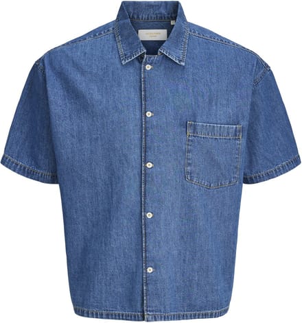 Jack & Jones Denim overhemd Cropped Fit Denim overhemd