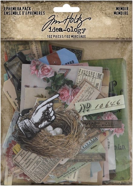Idea-ology Ephemera Pack Memoir