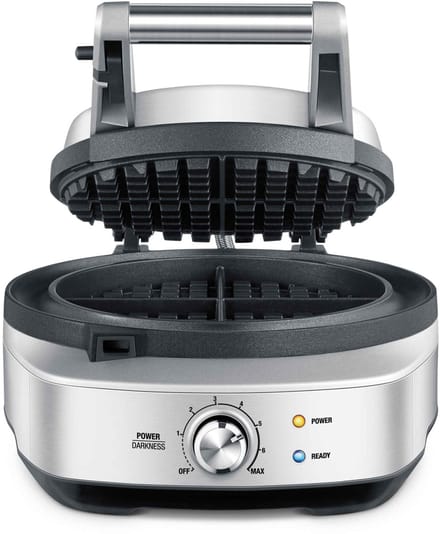 Sage the No-Mess Waffle Brushed Stainless Steel Wafelijzer