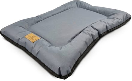 Topmast DryMat - Waterproof Benchmat - Polyester - Antraciet - Medium - 80 x 64 x 7 cm - Benchkussen - Voor Honden