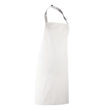 Premier Dames/Dames Kleuren Bipschort Met Zak / Werkkleding (Pakket van 2) (Wit)