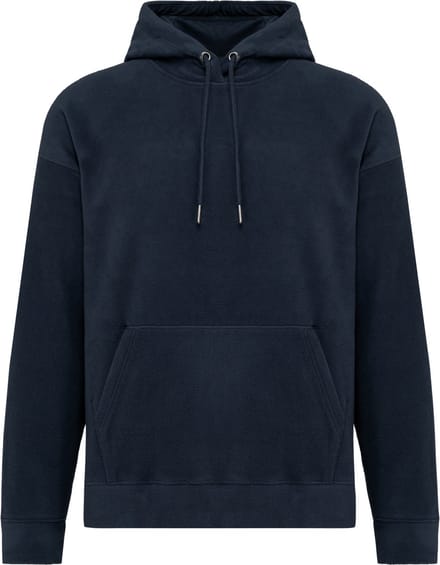 Kariban Oversized uniseks sweater met capuchon van gerecycleerd fleece K949 - Navy - S