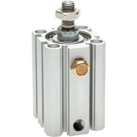 ISO 21287 Compacte Enkelwerkende Cilinder 32-10mm - Magnetisch - Mannelijke Stang