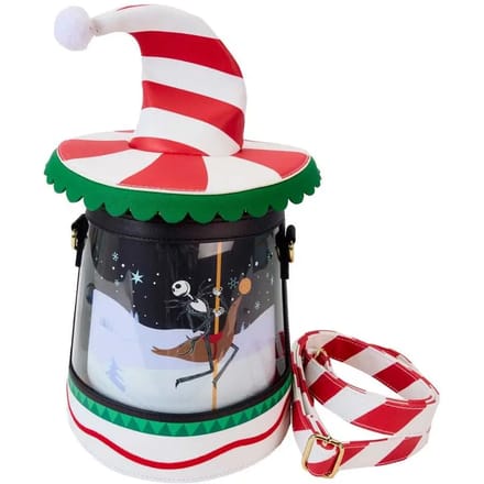 Schoudertas Loungefly L'Étrange Noël De Monsieur Jack Candy Cane Jack