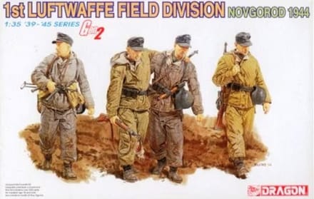 Dragon Modelbouwpakket Militaire voertuigen - 6274 1st Luftwaffe Field Division - Novgorod 1944 Plastic - 1:35 - Modelbouw