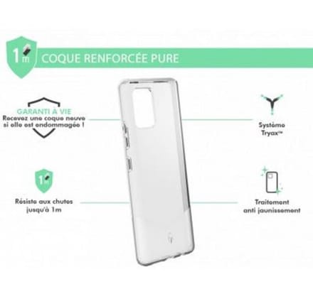 Force Case, Hoesje geschikt voor Samsung Galaxy A42 5G - PURE Versterkt, Transparant