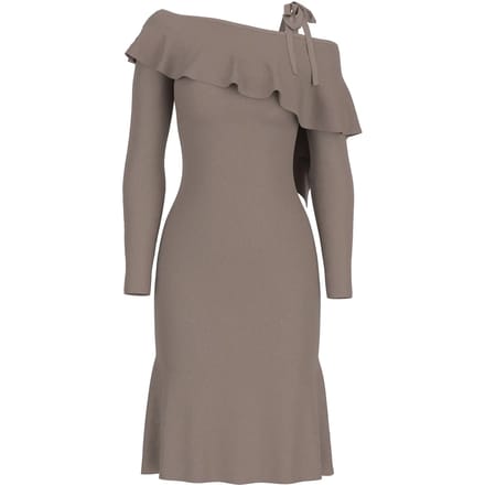 Geribbelde jurk voor dames Guess Ambrosia D