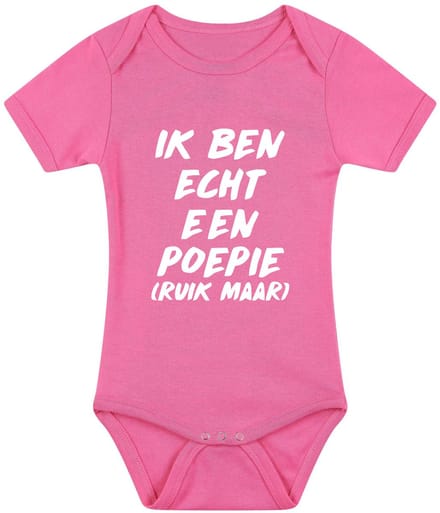 Baby Romper Grappig Kraamcadeau Geboorte Meisje