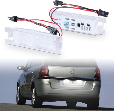 LED Nummerplaatverlichting 2 Stuks - Compatibel met Diverse Auto Modellen