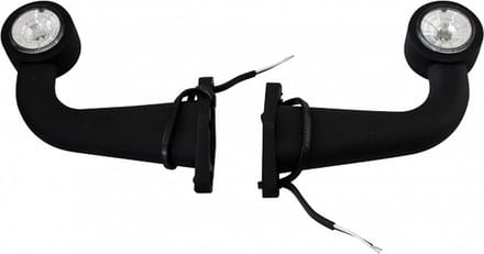 Breedtelmap - Breedtelicht LED - Fristom FT-009F haaks - links & rechts - per set