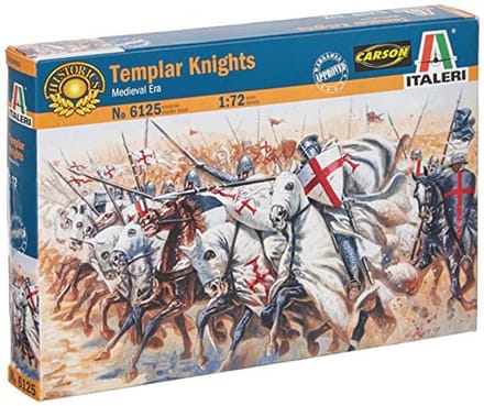 Modelbouwkist Tempelritter 1/72 - Teutoonse Ridder