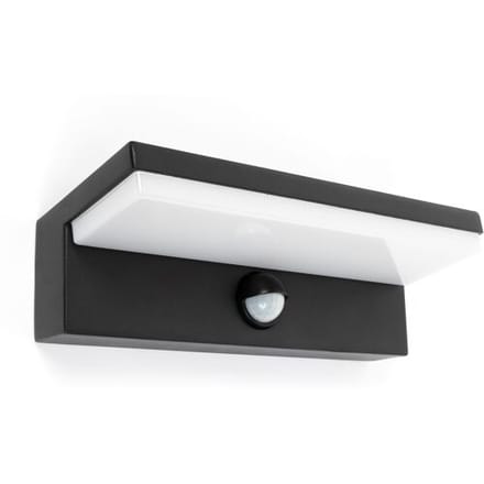 KS Verlichting Ian Muurlamp Bewegingssensor Zwart