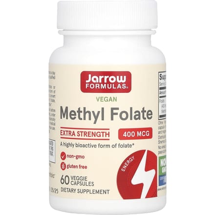 5-MTHF Methylfolate, biologisch beschikbaar foliumzuur | Jarrow Formulas