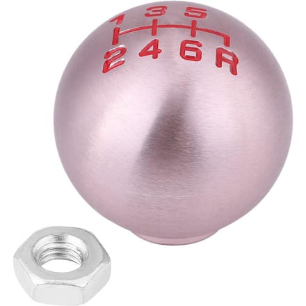6-Traps Auto Transmissie Schakelpook Knop Stick Voor JDM Honda Civic FD2 Type R white
