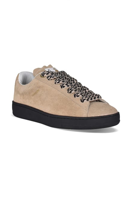 Lanvin Lite Curb-sneakers naakt