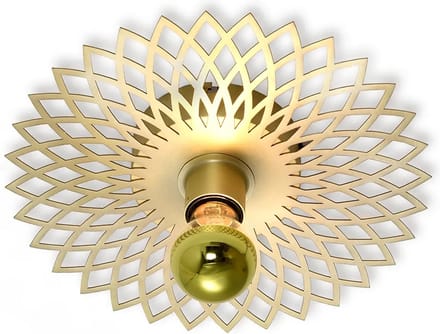 Plafondlamp Ombra Ø 30 cm mat goud