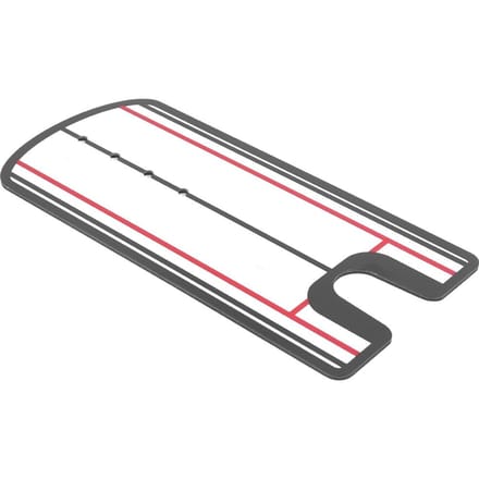 Putters d'entraînement au putting de golf Miroir d'alignement Outil accessoire d'entraînement correctif gray