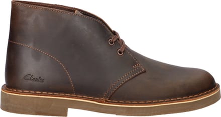 CLARKS Desert Bt Evo Heren Veterschoenen - Leer - Bruin