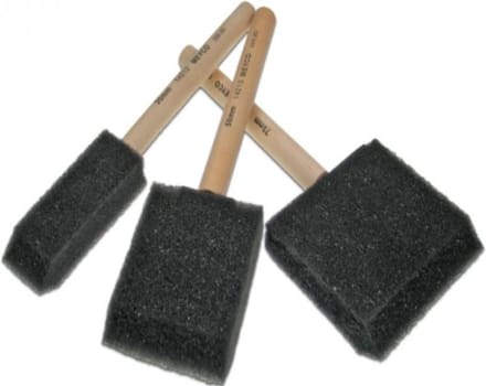 Meyco Hobby Sponge Brushes set van 3