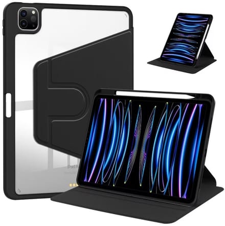 PU Leather Protective Case For Apple iPad Air 13 inch (2024) Black