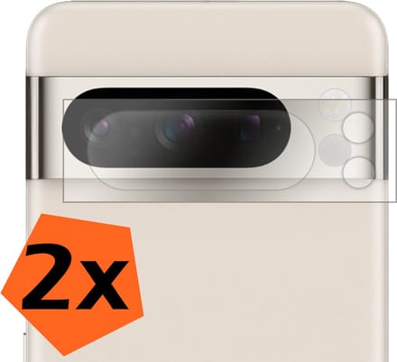 Camera Lens Protector - 2 Stuks - Geschikt voor Google Pixel 8 Pro - Camera Screenprotector - Gehard Glas - Beschermglas - Tempered Glass - Screen Protector