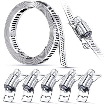 IMstore - Hose clamp - Aanpasbaar - 2 meter - Slang klemmen