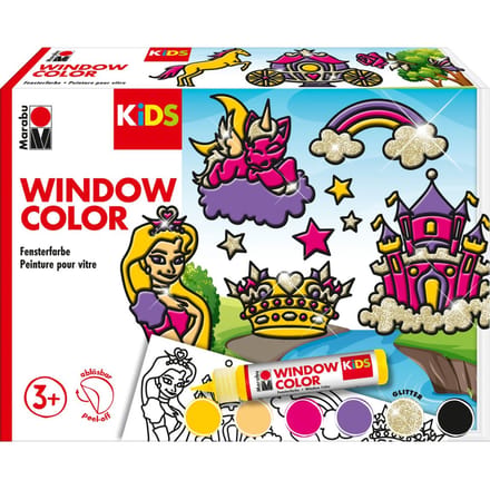 Marabu KiDS Window Color Set "Princess"
