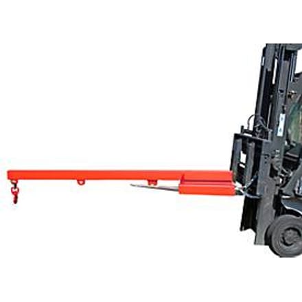 Lastarm voor heftruck, 2400-1,0, rood RAL 3000