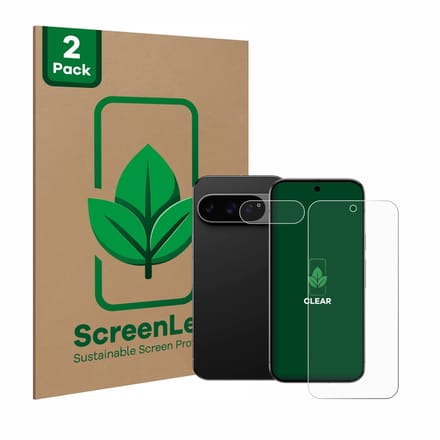 2 Stuks Screenprotector voor Google Pixel 9 Pro XL (Voor+Camera) - Hoogwaardige Beschermfolie transparant