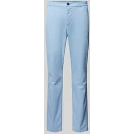 Slim fit chino met paspelzakken, model 'CHELSEA'