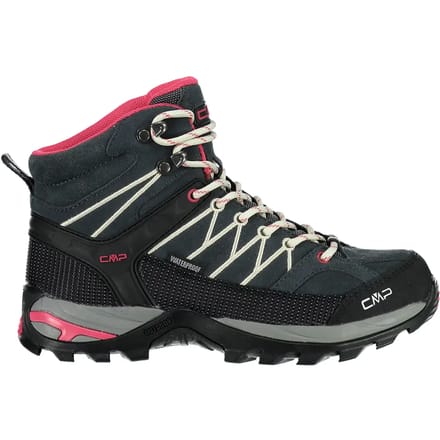 Cmp Wandelschoenen Rigel Mid Dames Suède Antraciet/roze Maat 39