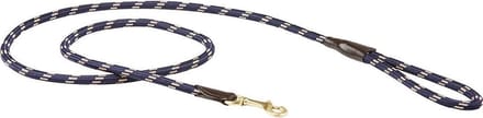 Weatherbeeta Lederen Hondenriem - Bordeaux-bruin - 1,2 mtr