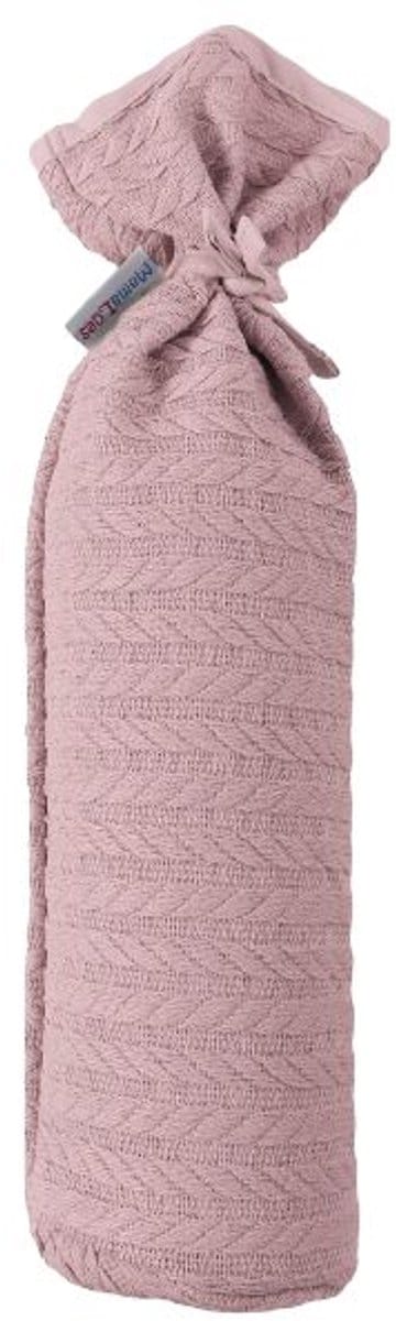 MamaLoes Oudroze Knitted Kruikenzak
