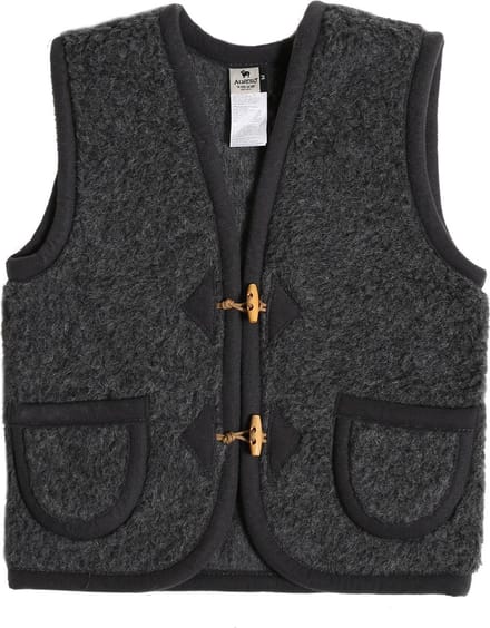 Alwero bodywarmer Alpen Junior Antraciet 80-86
