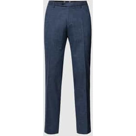 Slim Fit pantalon in gemêleerde look model 'Paco'