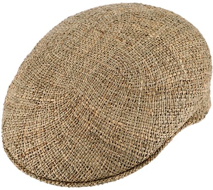 Flatcap Zeegras luchtige zomer flatcap maat M