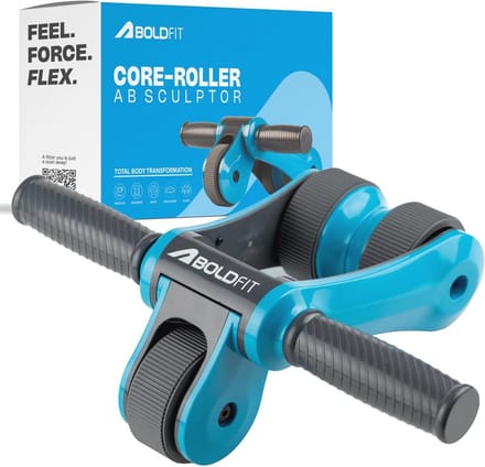 Abs Roller voor Thuis Workout - Buikspieroefening Apparatuur voor Mannen en Vrouwen