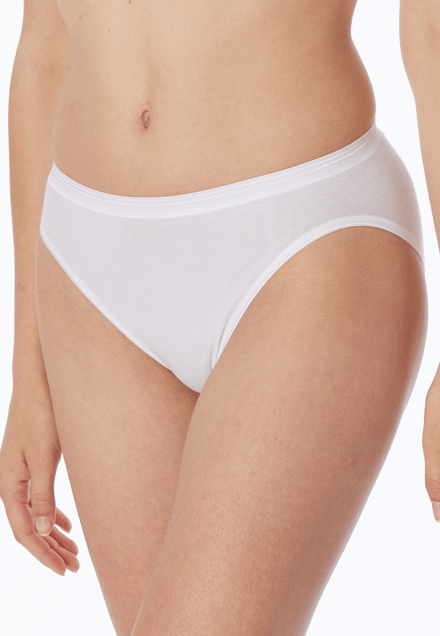 Schiesser Luxury Rio Dames Slip - Wit - Maat 44