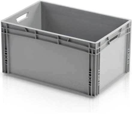 GSG24 serie - Opslagkist - 600x400x320mm - Grijs - Polypropyleen