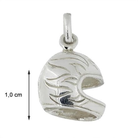 Blinx Jewels Zilveren Hanger Helm