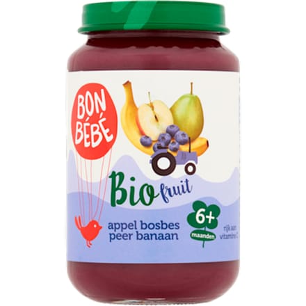Bio 6mF0603 appel bosbes peer banaan