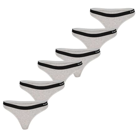 Morethansocks - Bamboe string dames - 6-Pack - String dames - Bamboe ondergoed - Bamboe