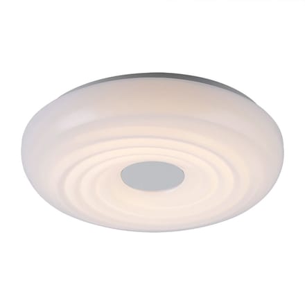 LED plafondlamp Plafondlamp Woonkamerlamp vast geïnstalleerd Wit Metaal H 8,5 cm