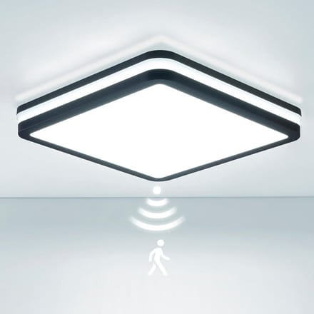 LED Plafondlamp met Bewegingssensor - IP65 Waterdicht, Energiezuinig en Superhelder