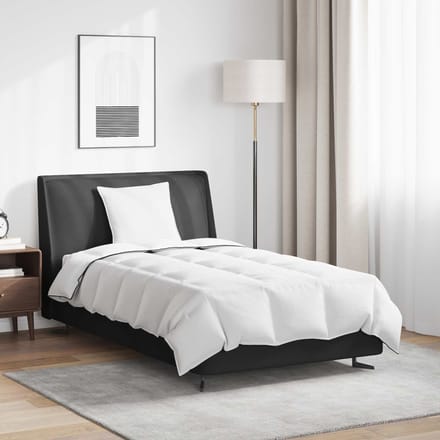 vidaXL - Winter - Duvet - met - kussen - 2 - st - Wit - Donsveer