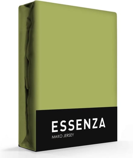 Essenza Home Jersey hoeslaken, groen - 1-persoons